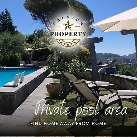 Suite Room With Private Pool Area, Near Como Lake, Private Parking I Villa Dei Leoni Morbio Inferiore Exteriér fotografie
